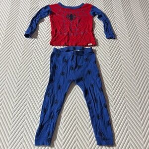 Red and Blue Spider Pajama Set